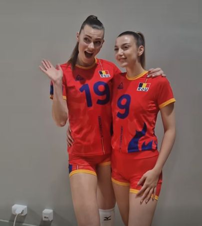 Adelina Ungureanu si Iarina Axinte sedinta foto