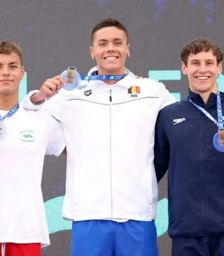 David Popovici campion european U23 - FOTO Simone Castrovillari - European Aquatics