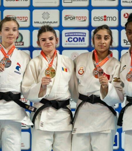 Laura la o competiție internațională