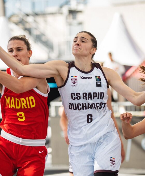 Martyna in actiune - FOTO Facebook Rapid Baschet 1