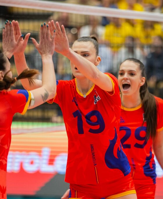 Pandantivul norocos al Adelinei Ungureanu - FOTO CEV