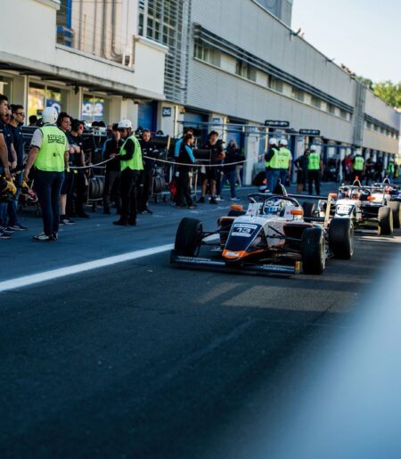 Pe circuitul de la Valleluga, acolu unde a realizat o performanță extraordinară