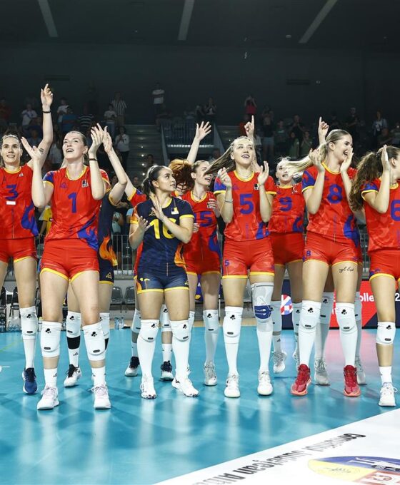 Bucuria Romaniei după calificarea la Europene - FOTO CEV (2)