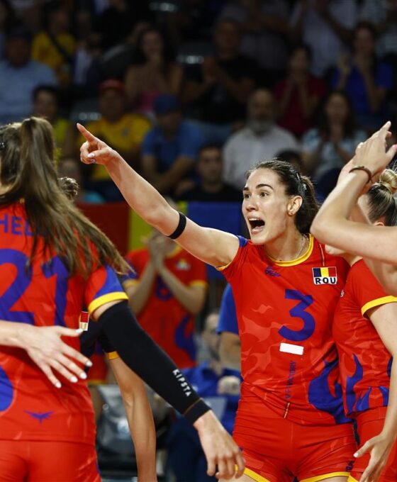 Bucuria Romaniei după calificarea la Europene - FOTO CEV