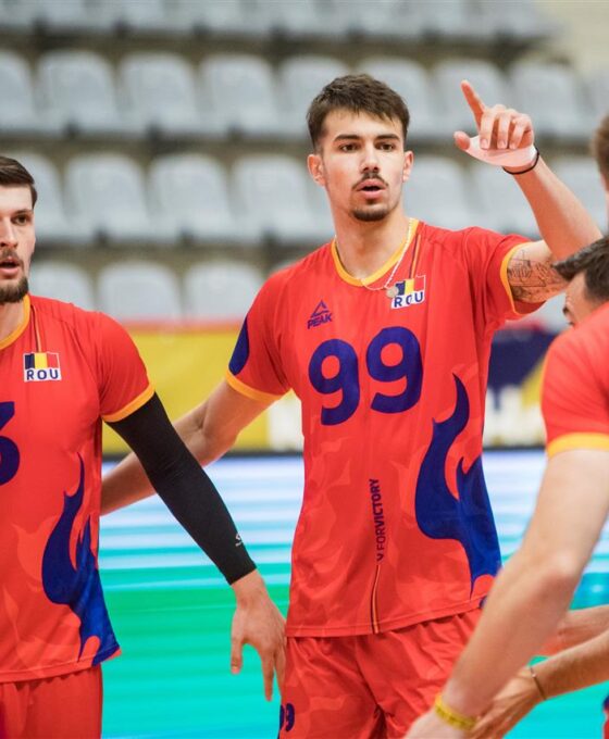 Daniel Chitigoi nr. 99, la nationala Romaniei - FOTO CEV