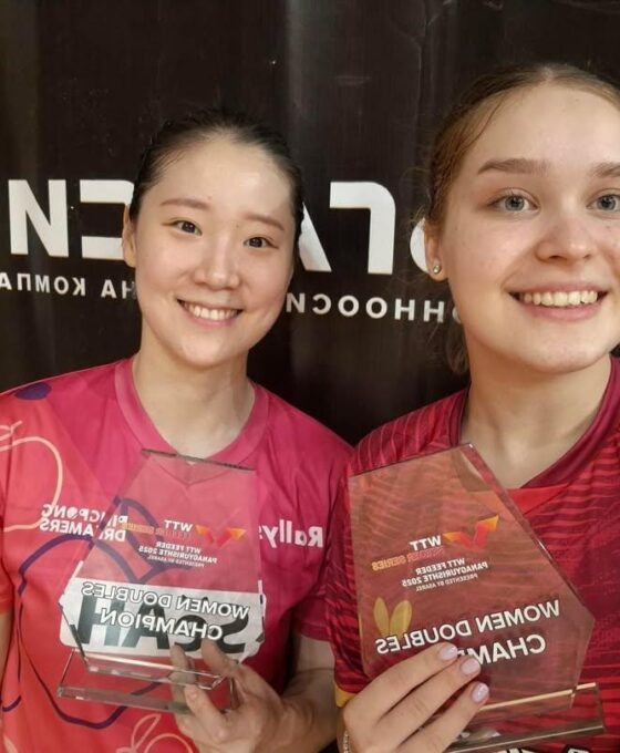 Elena Zaharia si partenera ei, campioane la dublu WTT