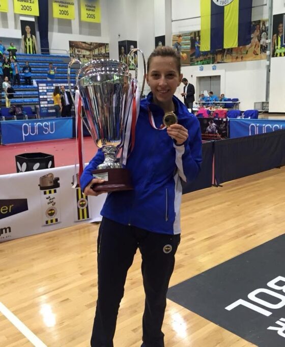 Eliza a câștigat primul titlul de Champions Leeague în 2015 cu echipa Fenerbahce, la care a revenit în acest sezon