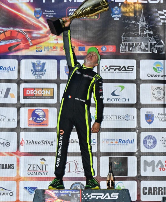 Emil Ghinea, unul dintre ei mai buni piloți la viteză în coastă