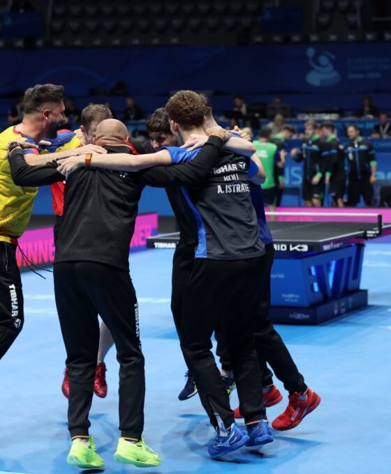 Hora Bucuriei după ce au devenit vicecampioni europeni