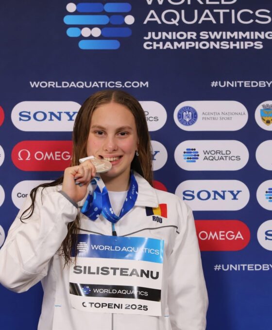 daria, fericita dupa argintul mondial obtinut la otopeni
